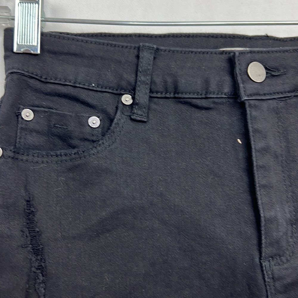 TRACTR Black Brittany cut off denim shorts girls size 16 NWT - Picture 6 of 16